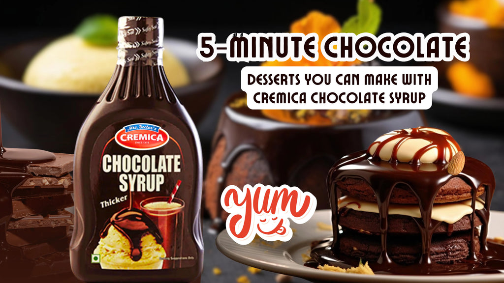 5-Minute Chocolate Desserts You Can Make With Cremica Chocolate Syrup