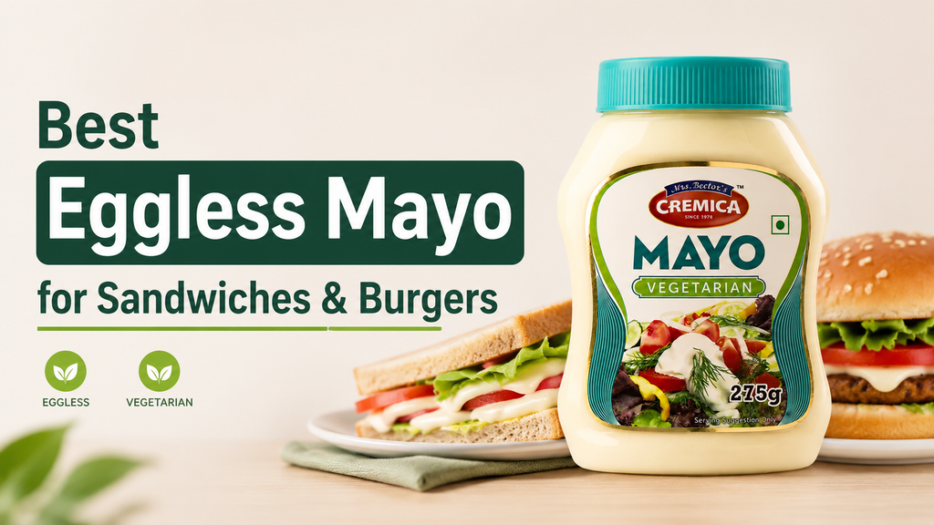 Best Eggless Mayo for Sandwiches & Burgers