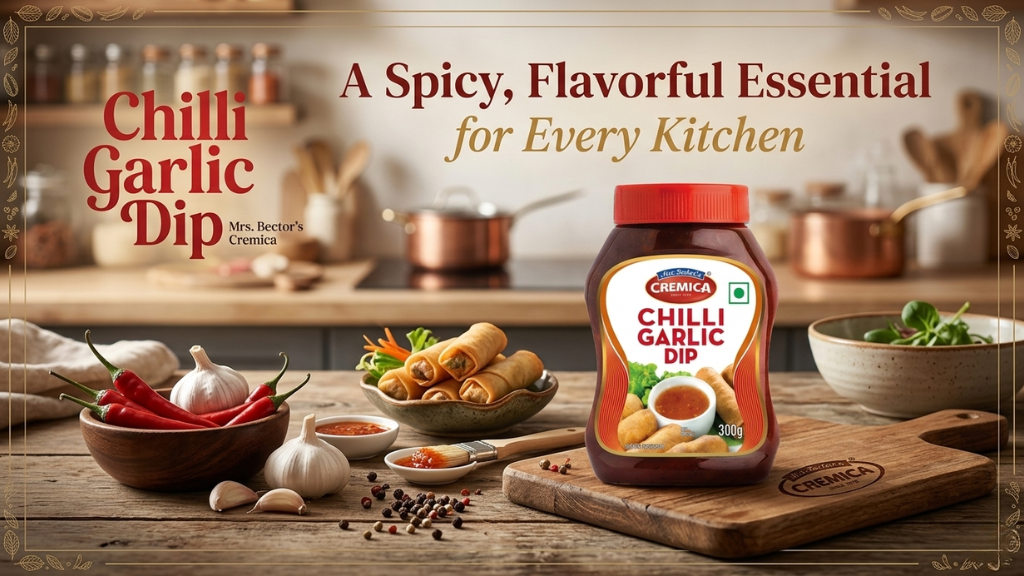 Chilli Garlic Dip – A Spicy, Flavorful Essential for Every Kitchen