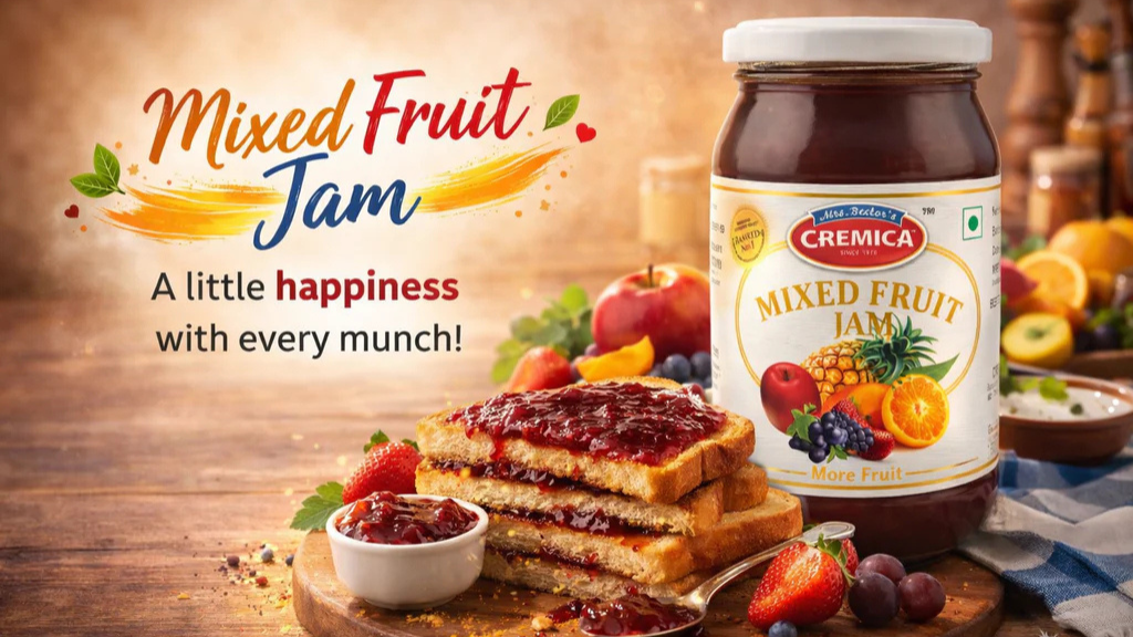 Mixed Fruit Jam – A little happiness with every munch