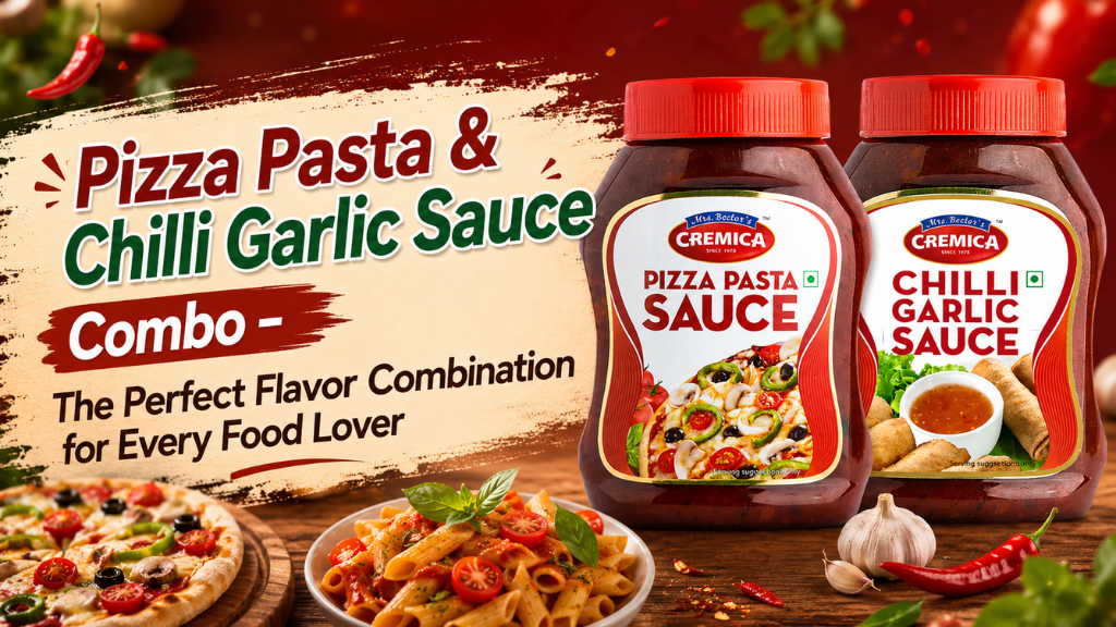 Pizza Pasta & Chilli Garlic Sauce Combo – The Perfect Flavor Combination for Every Food Lover