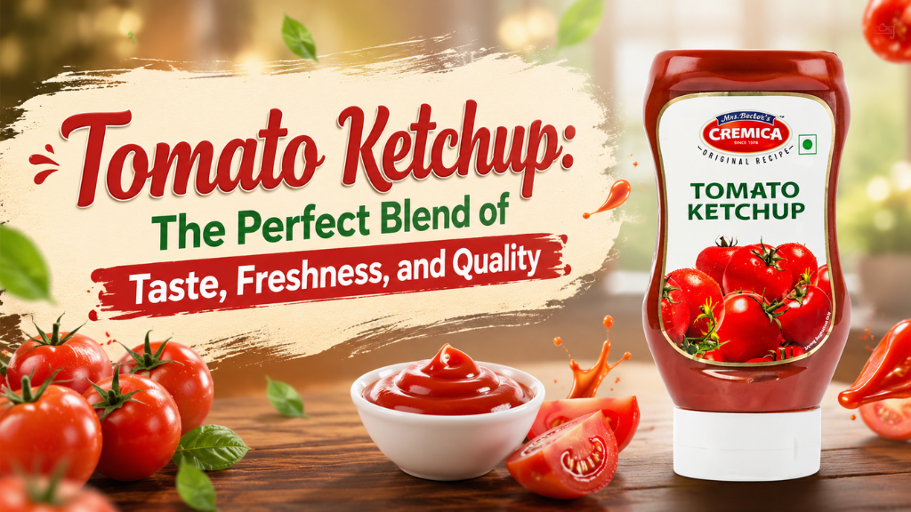 Tomato Ketchup: The Perfect Blend of Taste, Freshness, and Quality