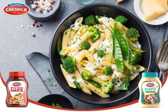 Vegetable Pasta & Carbonara