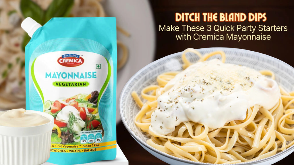 Ditch The Bland Dips: Make These 3 Quick Party Starters With Cremica Mayonnaise