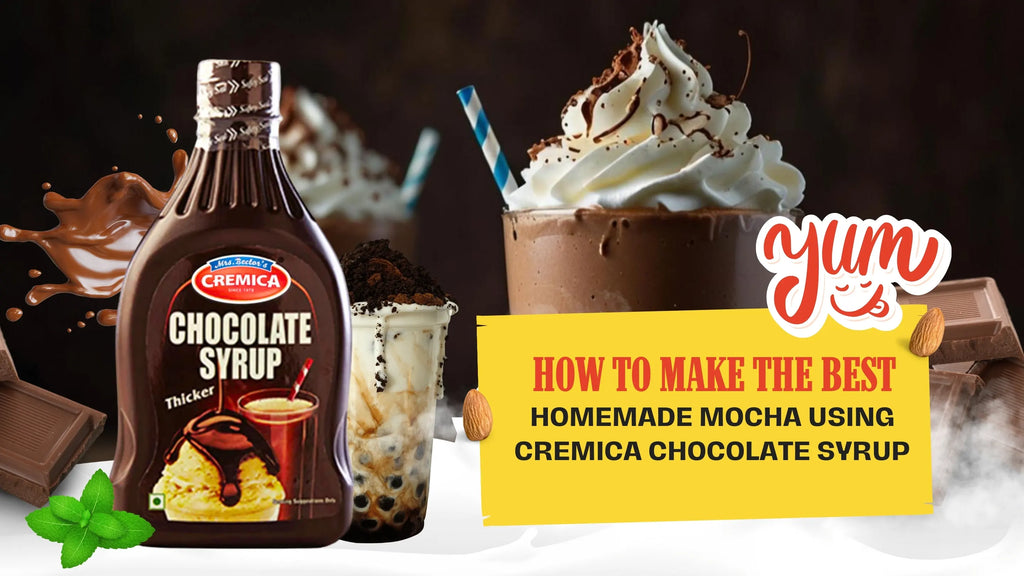 How To Make The Best Homemade Mocha Using Cremica Chocolate Syrup